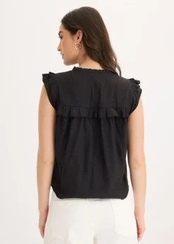 Blusa de mezcla de viscosa