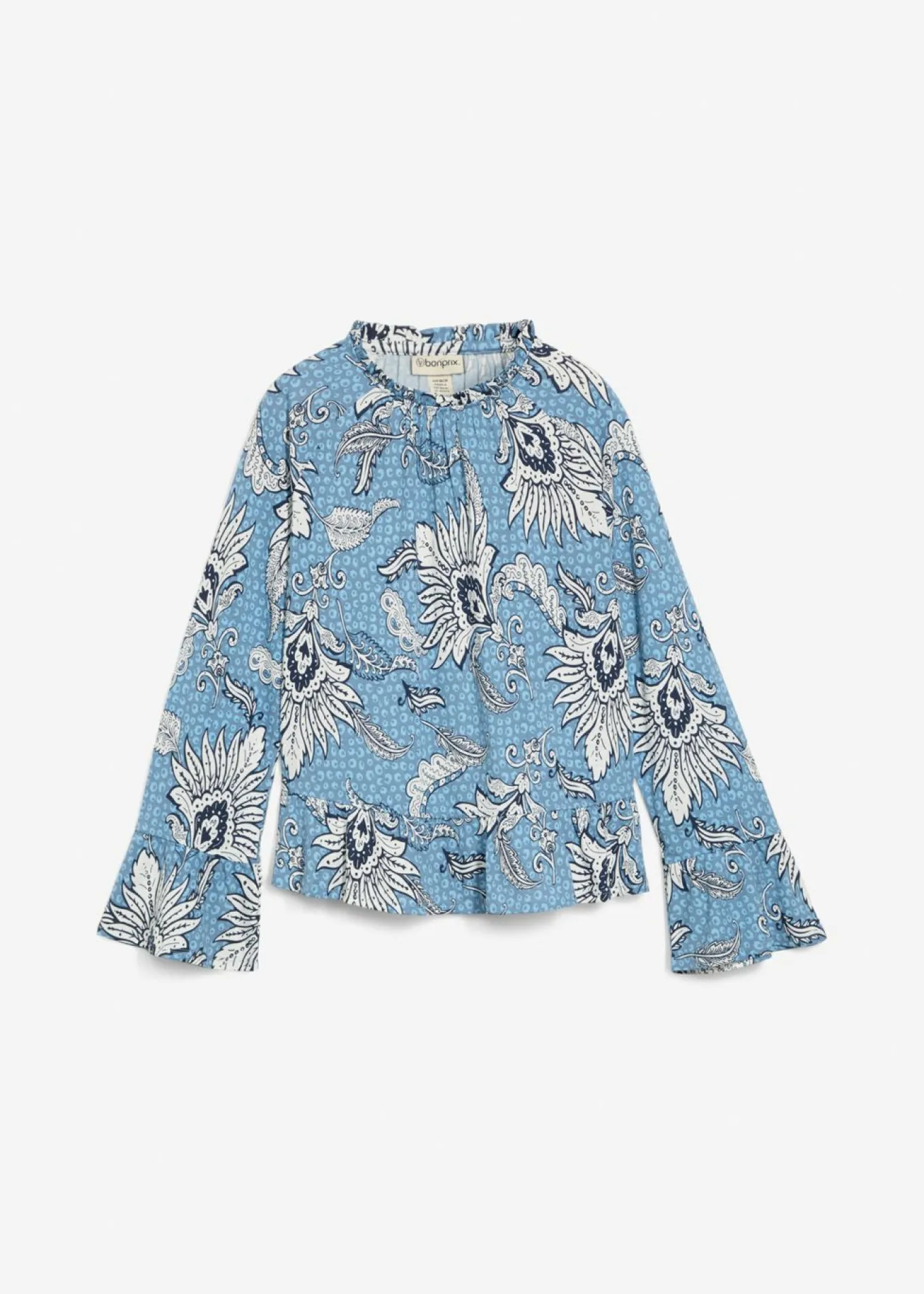 Blusa de mezcla suave de modal
