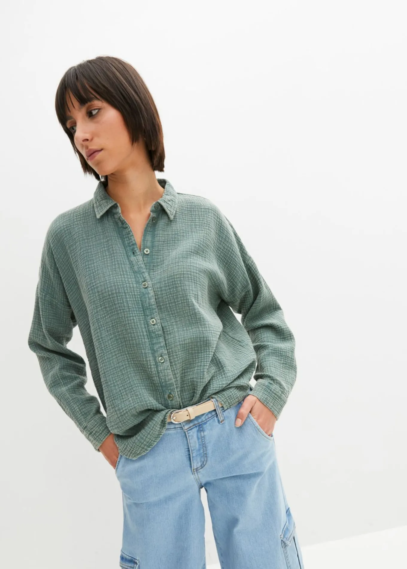 Blusa de muselina