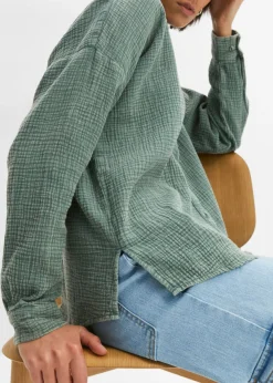 Blusa de muselina