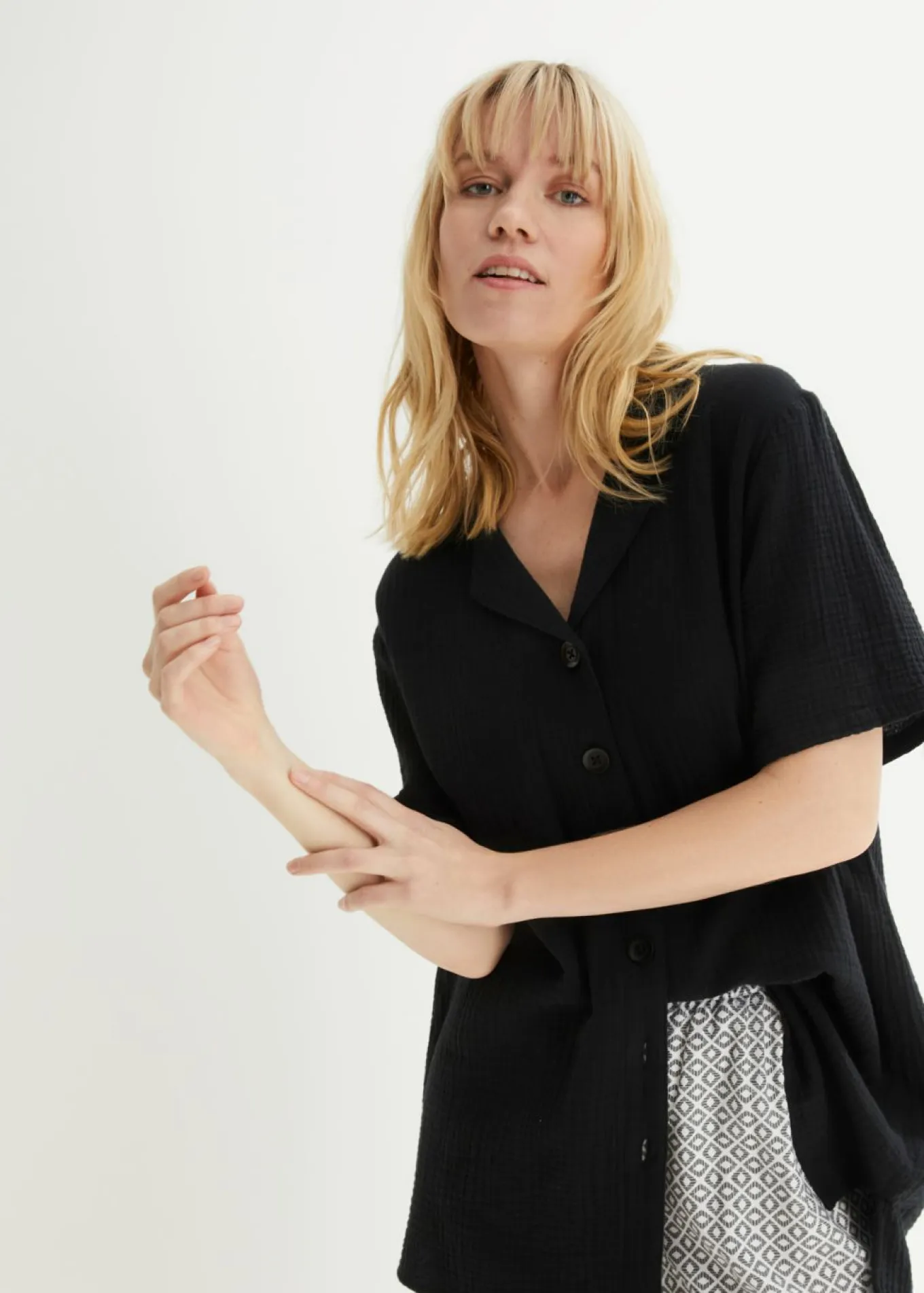 Blusa de muselina