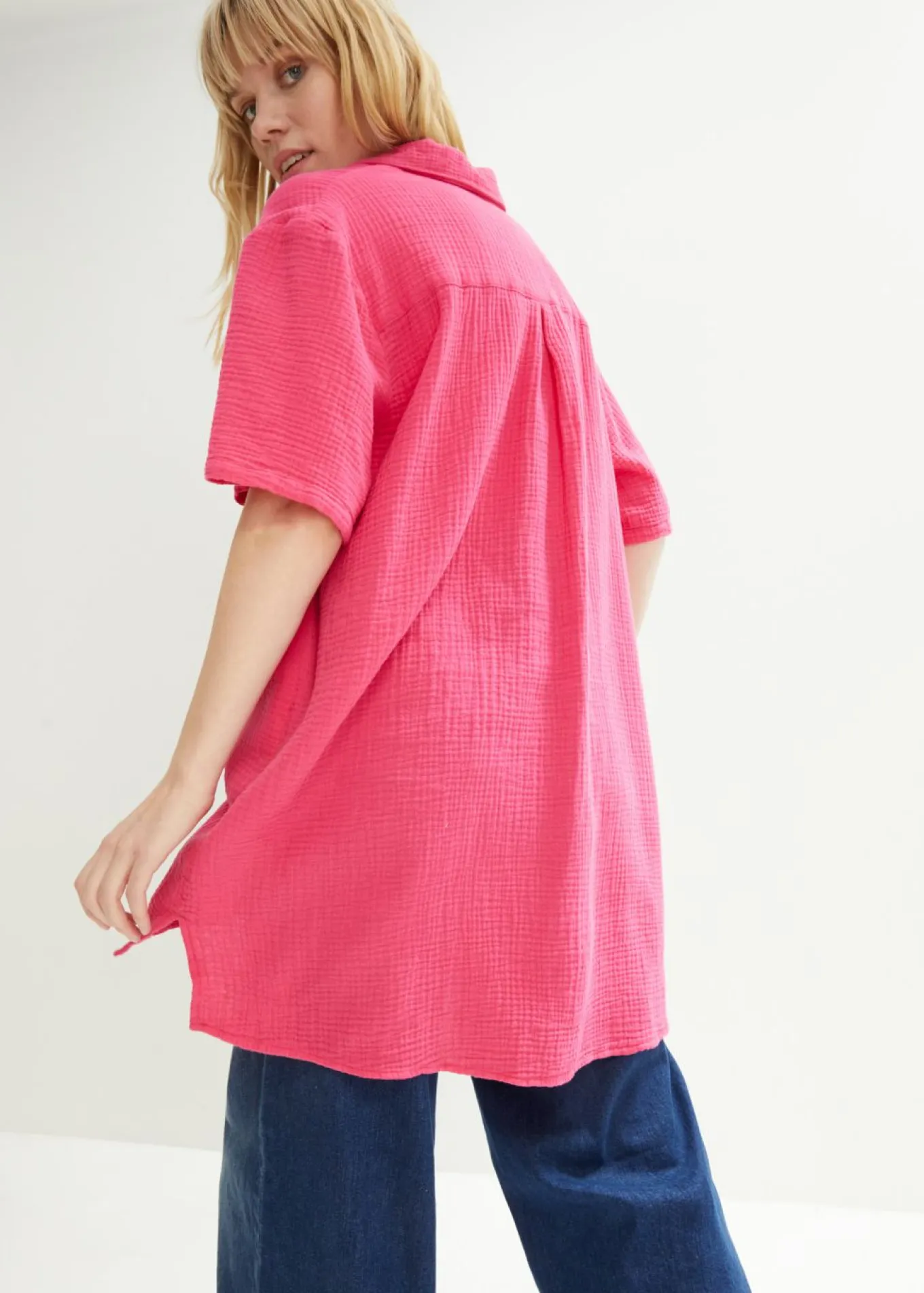 Blusa de muselina