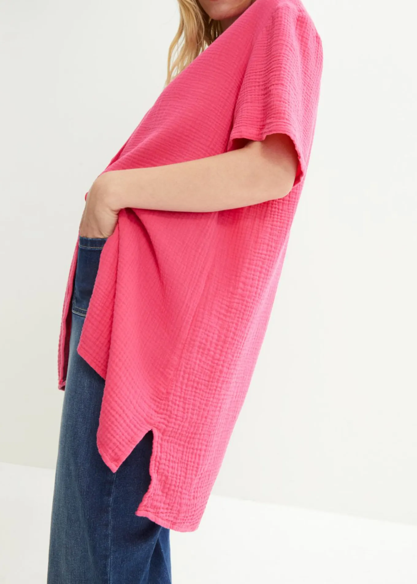 Blusa de muselina