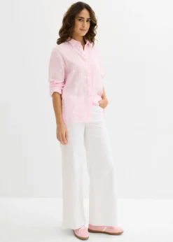 Blusa de muselina con corazones
