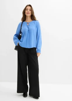 Blusa de muselina suave