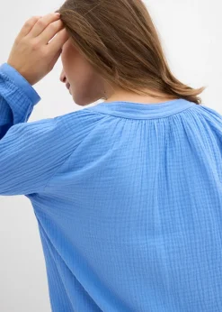 Blusa de muselina suave