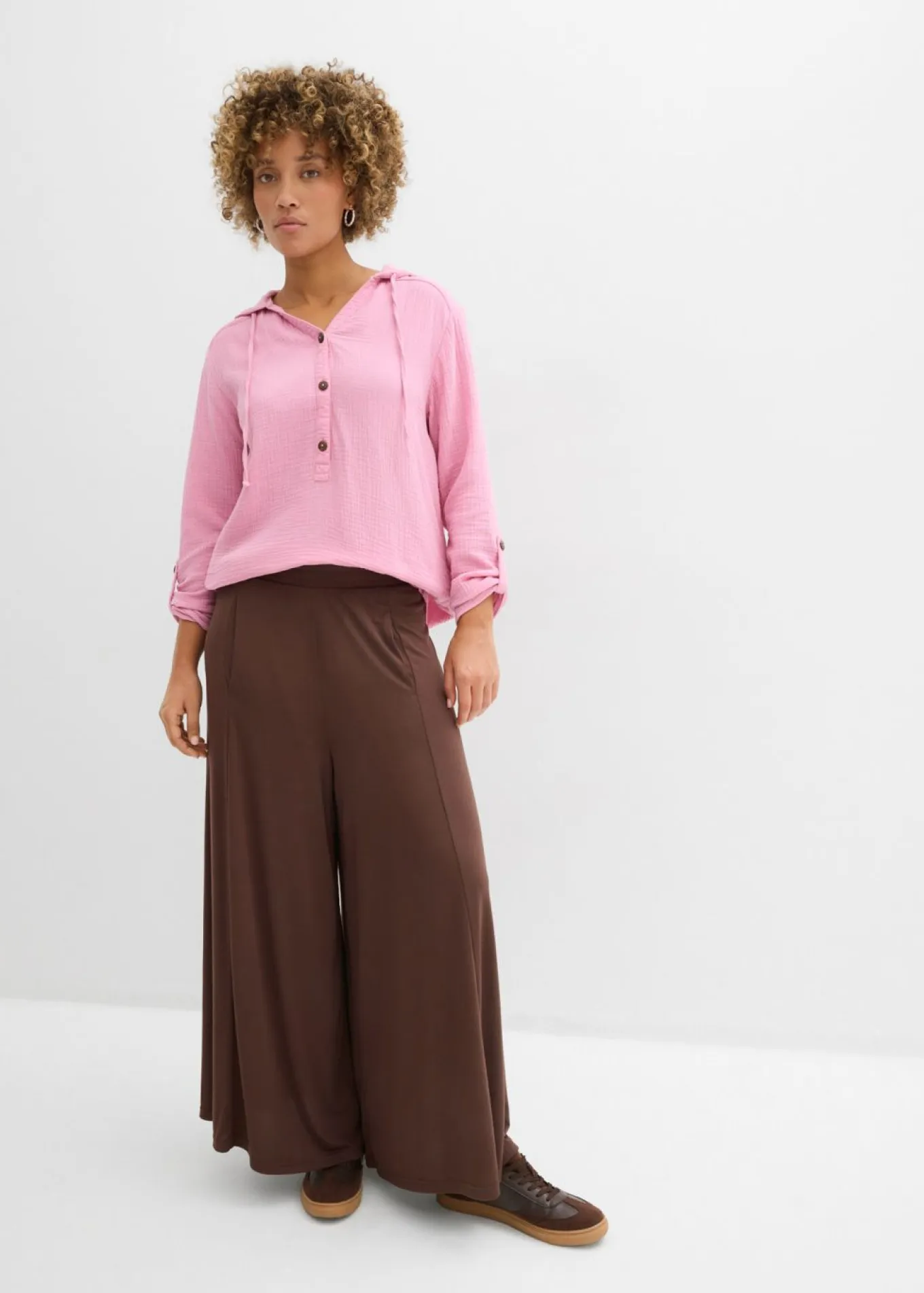 Blusa de muselina vaporosa