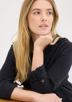 Blusa de muselina vaporosa