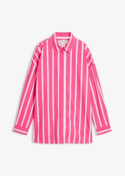 Blusa de popelín de algodón