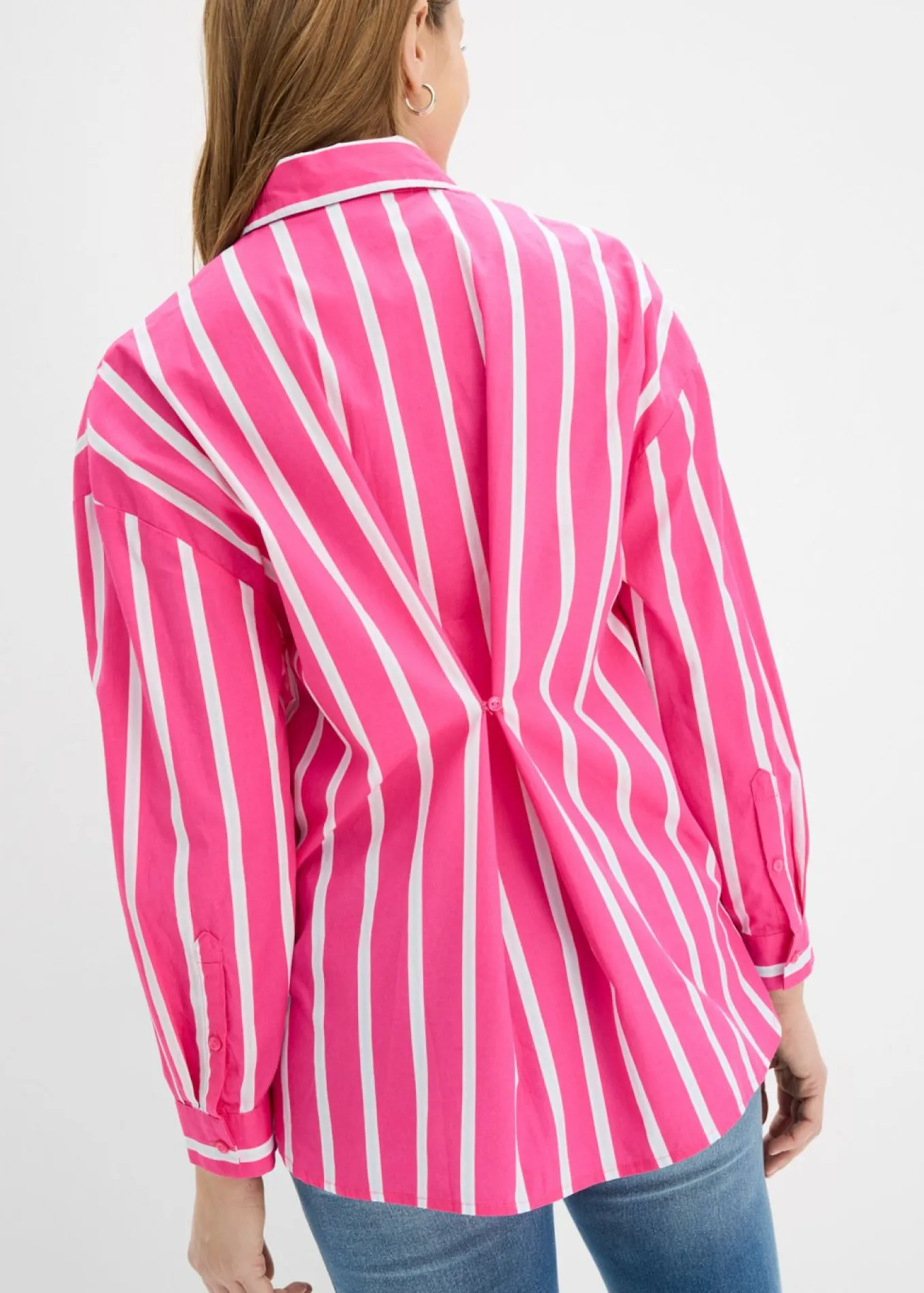 Blusa de popelín de algodón