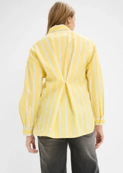 Blusa de popelín de algodón