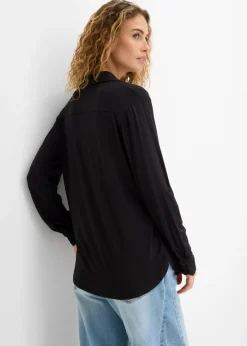 Blusa de punto larga