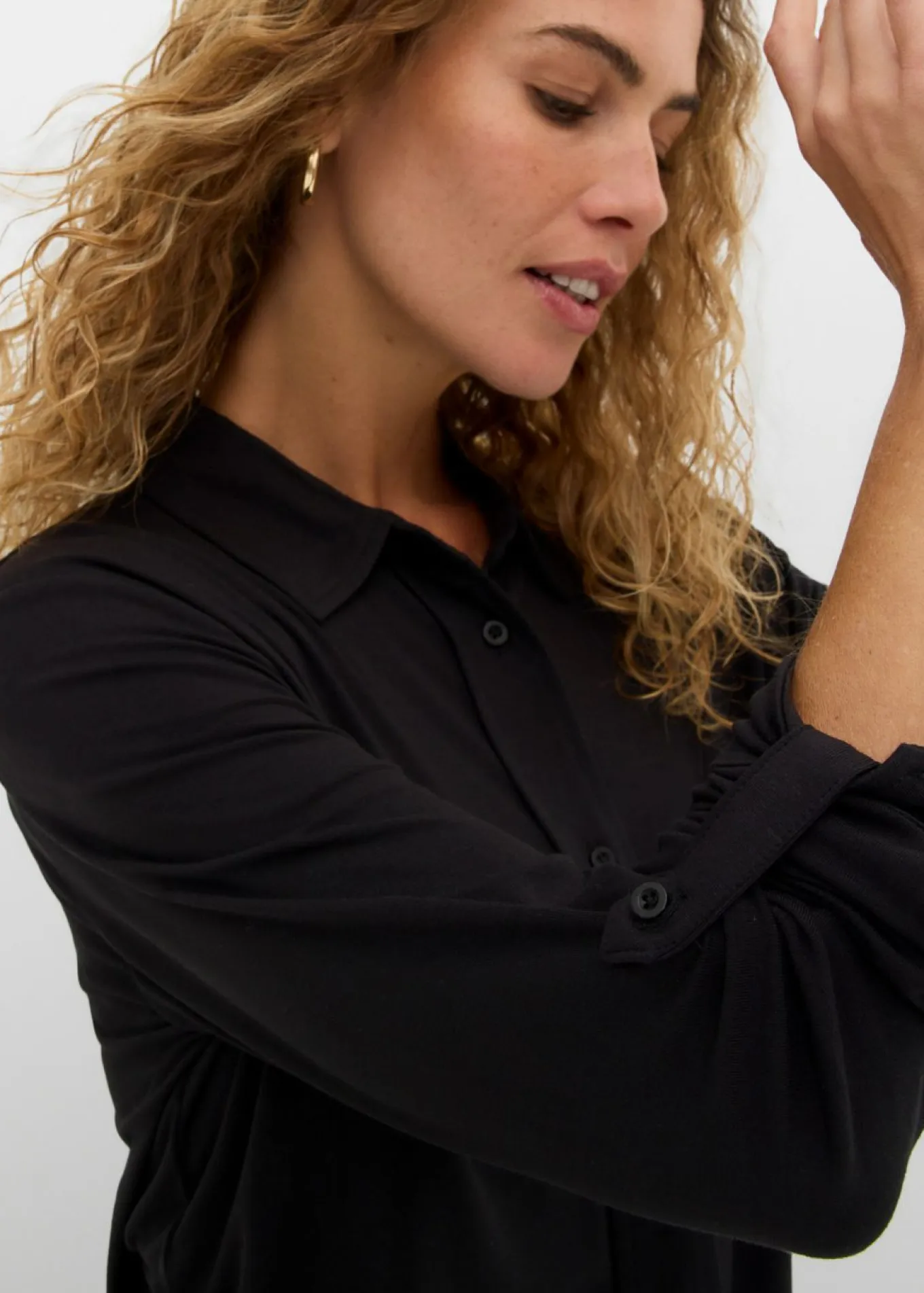 Blusa de punto larga