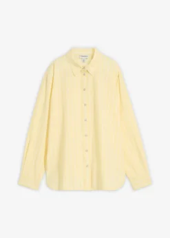 Blusa de rayas de algodón orgánico puro