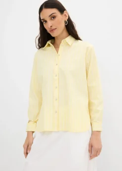 Blusa de rayas de algodón orgánico puro