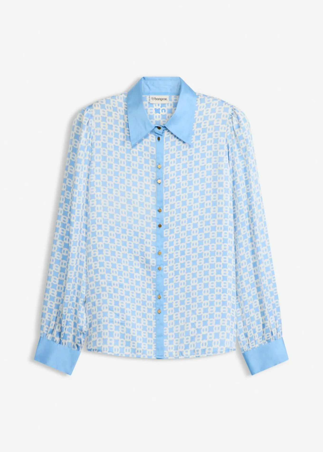 Blusa de satén