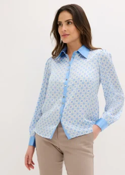 Blusa de satén