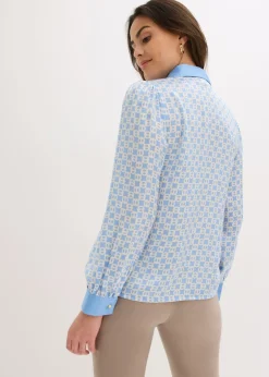 Blusa de satén