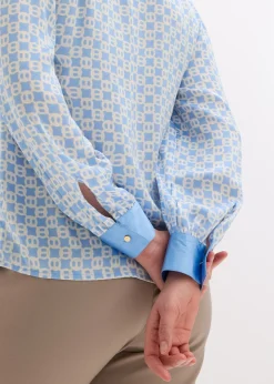 Blusa de satén