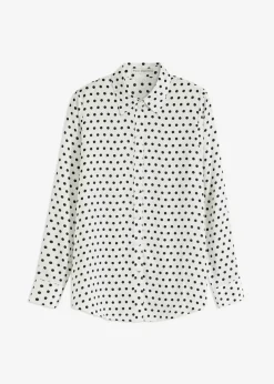 Blusa de satén fino