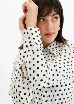 Blusa de satén fino