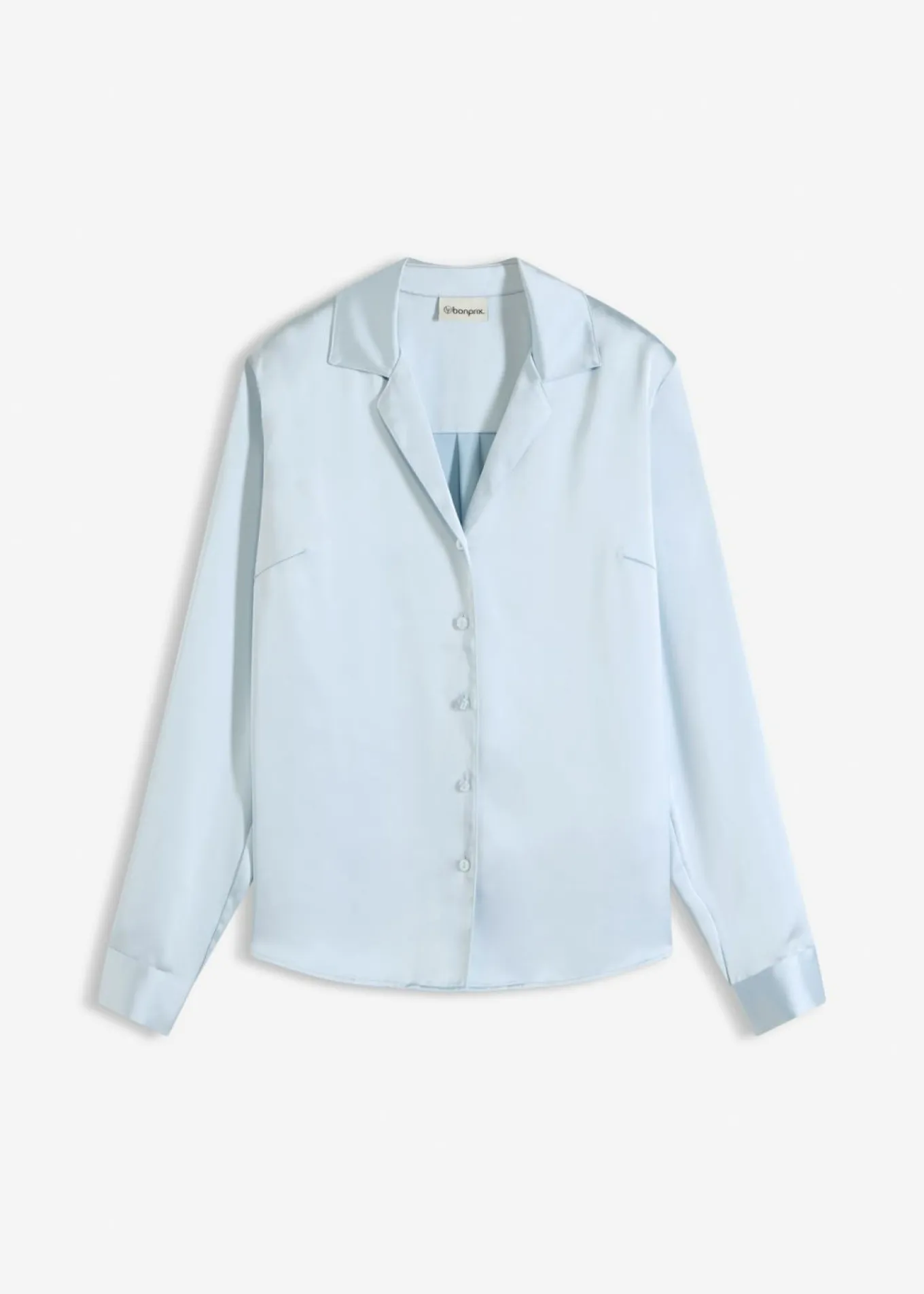 Blusa de satén fino
