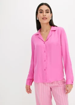 Blusa de satén fino