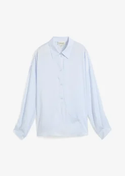 Blusa de satén fluido