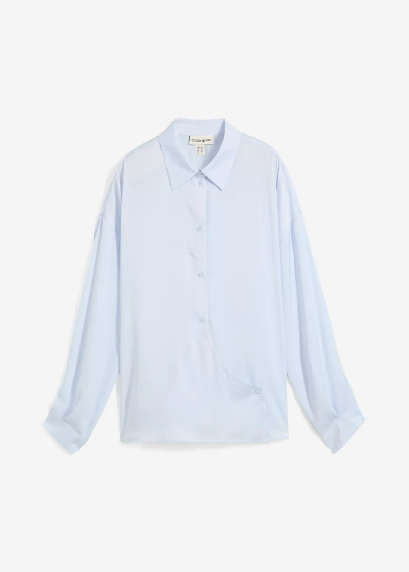 Blusa de satén fluido