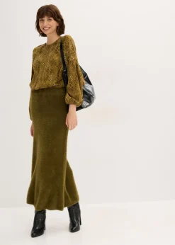 Blusa de satén fluido