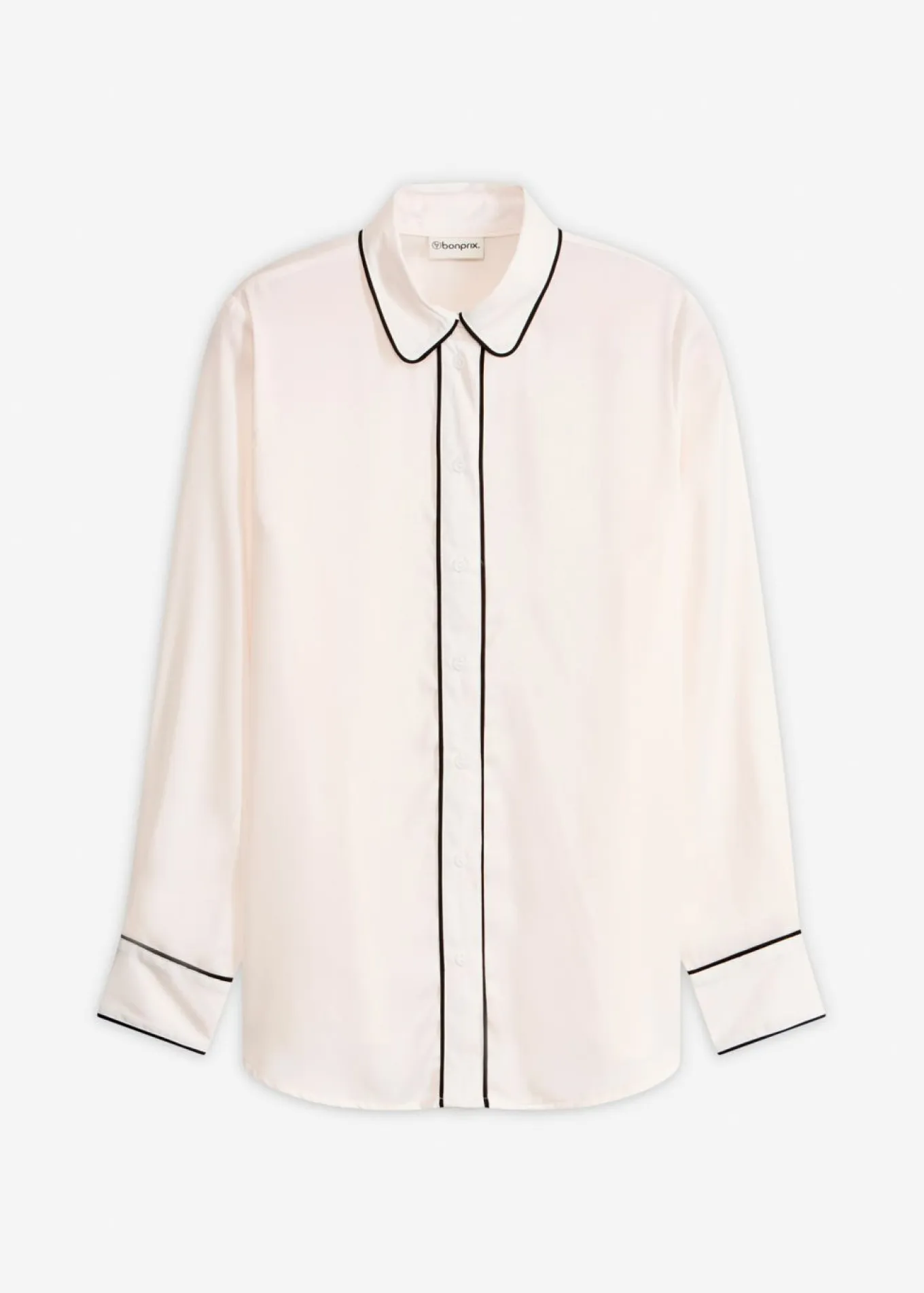 Blusa de satén fluido