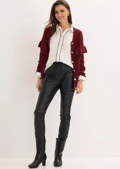 Blusa de satén fluido