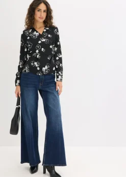 Blusa de satén fluido