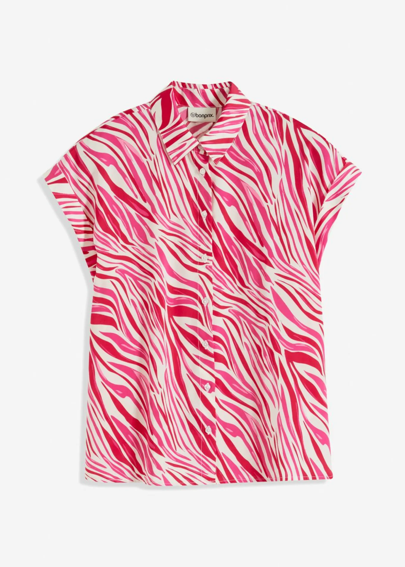 Blusa de satén fluido