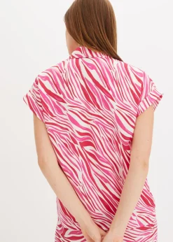 Blusa de satén fluido