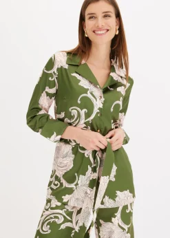 Blusa de satén fluido