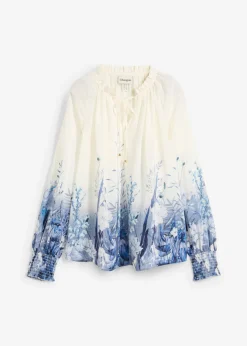 Blusa de seda