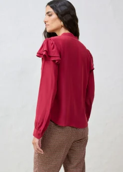 Blusa de seda