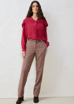 Blusa de seda