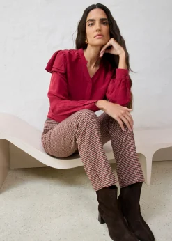 Blusa de seda
