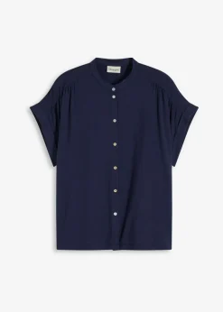 Blusa de suave mezcla de viscosa