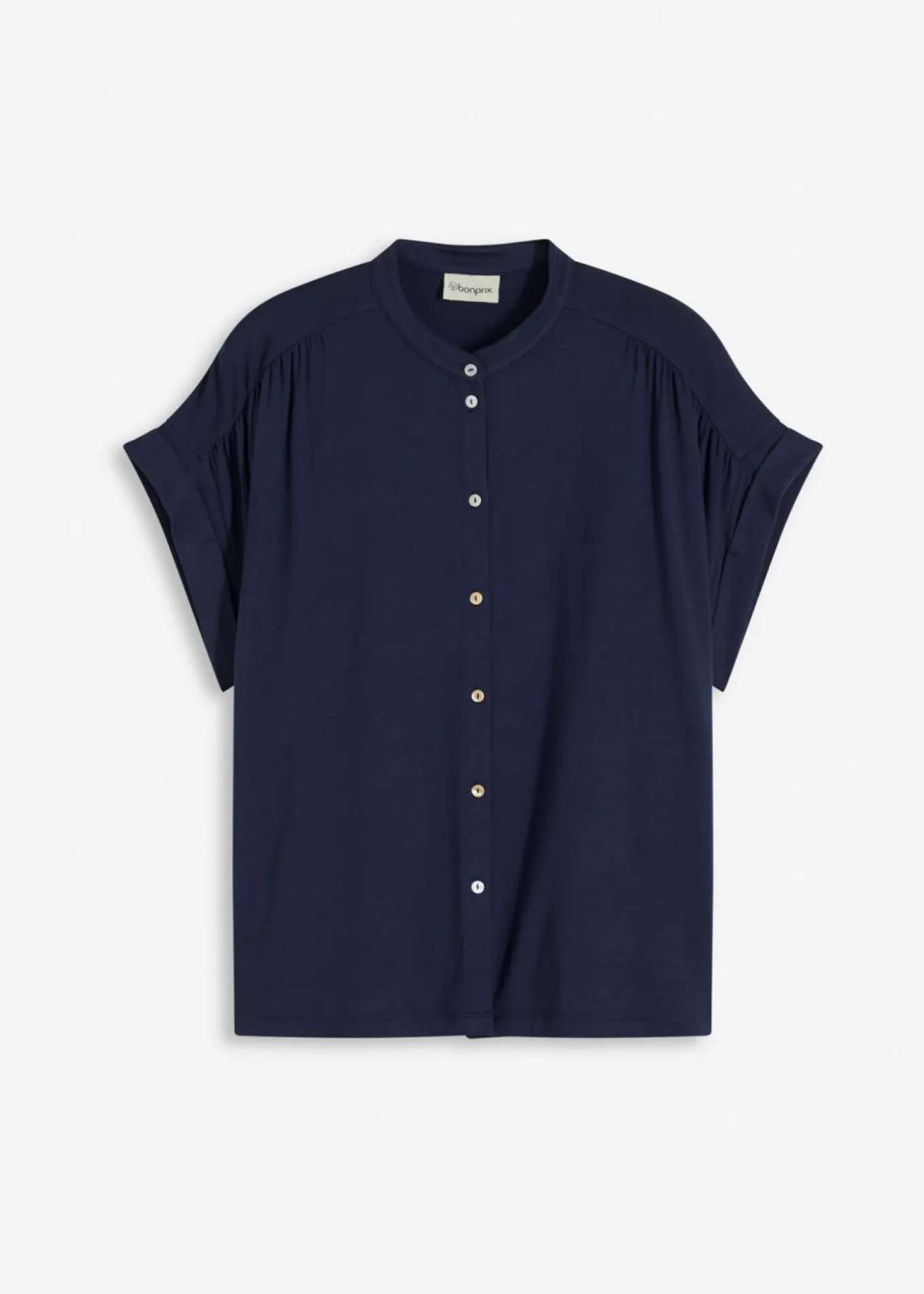 Blusa de suave mezcla de viscosa