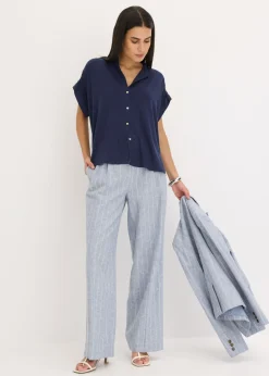 Blusa de suave mezcla de viscosa
