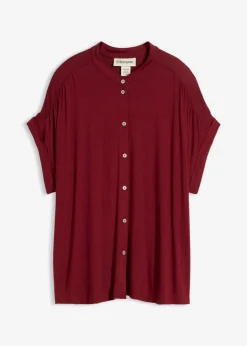 Blusa de suave mezcla de viscosa