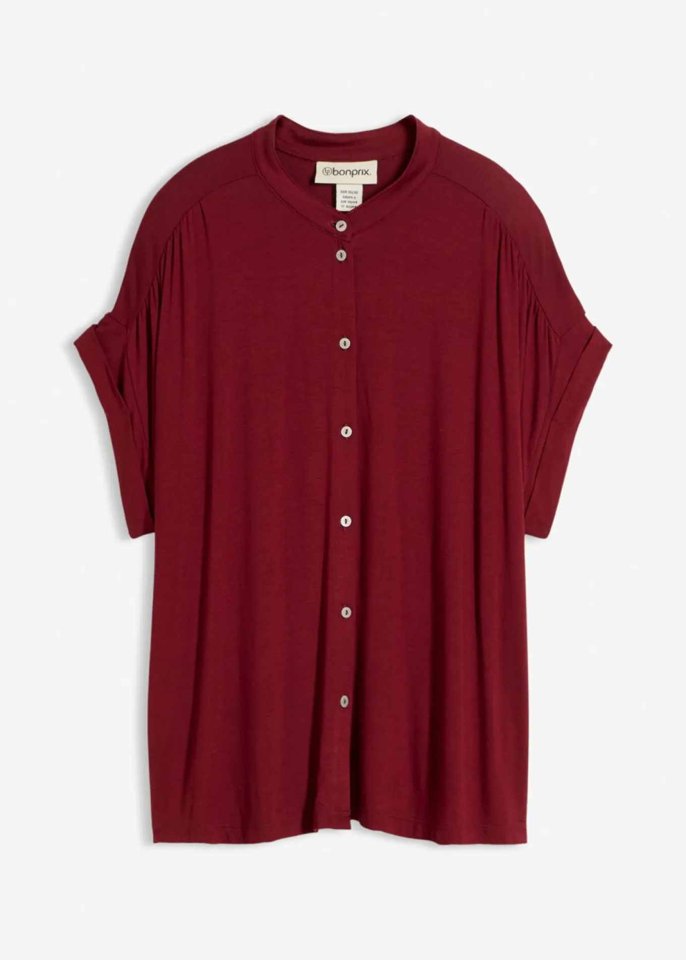 Blusa de suave mezcla de viscosa