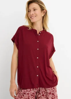 Blusa de suave mezcla de viscosa