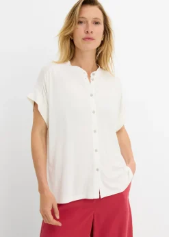 Blusa de suave mezcla de viscosa