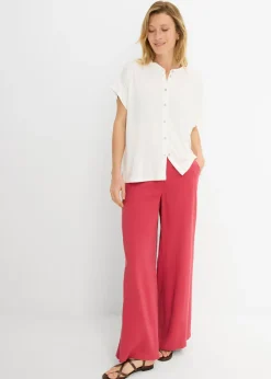 Blusa de suave mezcla de viscosa