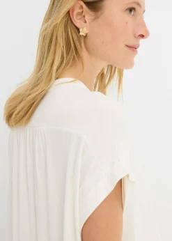 Blusa de suave mezcla de viscosa