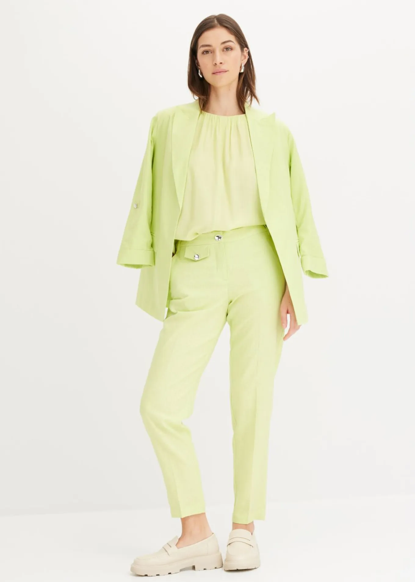 Blusa de tejido arrugado estructurado